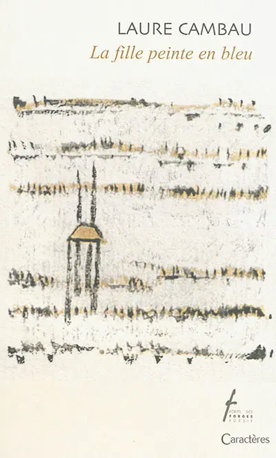 La fille peinte en bleu