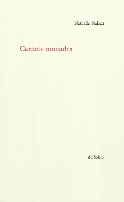 Carnets nomades