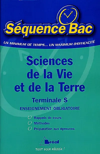 Sciences de la vie et de la terre : terminale S, enseignement obligatoire