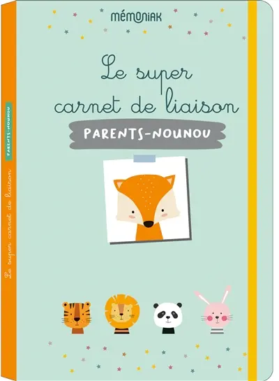 Le super carnet de liaison parents-nounou Mémoniak