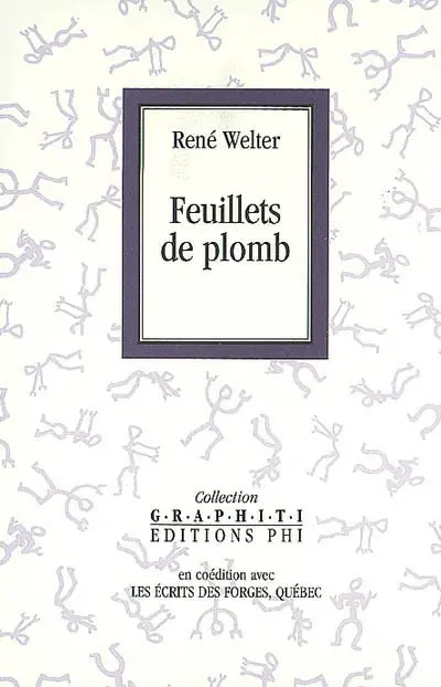 Feuillets de plomb. A main courante