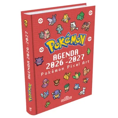 Pokémon : Agenda Pixel 2026-2027