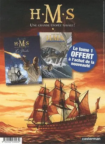 HMS : une grande épopée navale ! : tomes 1 & 5