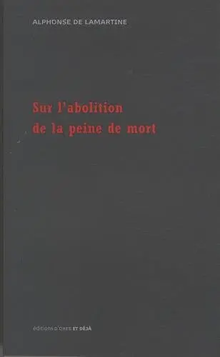 Sur l'abolition de la peine de mort