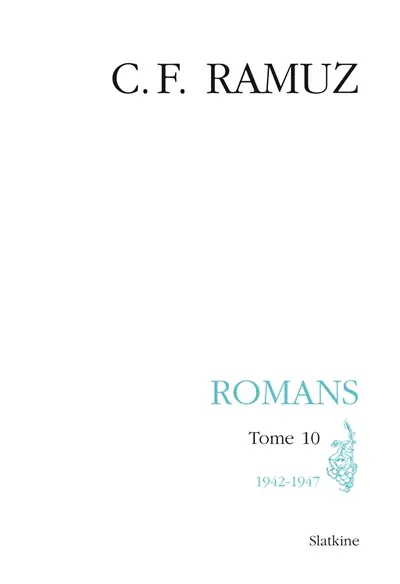Oeuvres complètes. Vol. 28. Romans. Vol. 10. 1942-1947