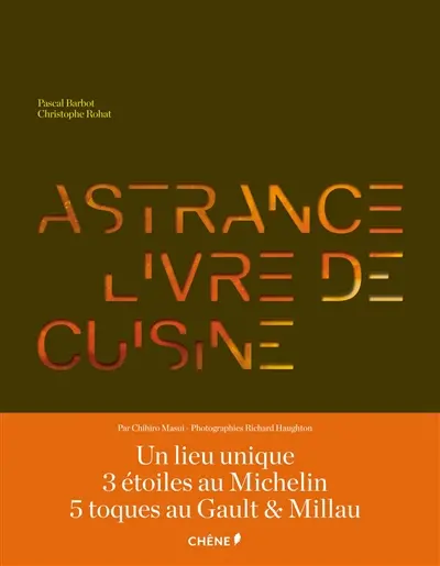Astrance : livre de cuisine
