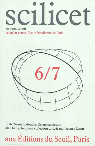 Scilicet, n° 6-7