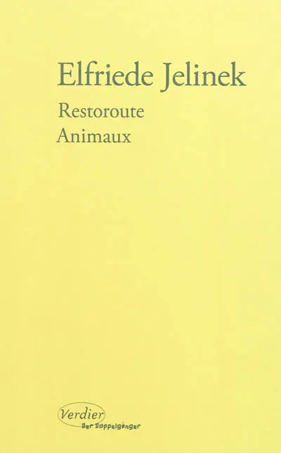 Restoroute ou L'école des amants, comédie. Animaux