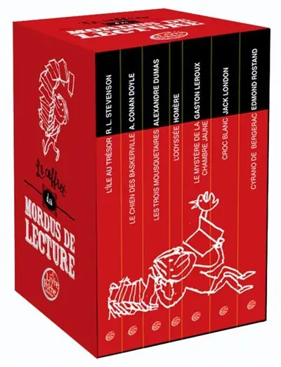 Le coffret des mordus de lecture