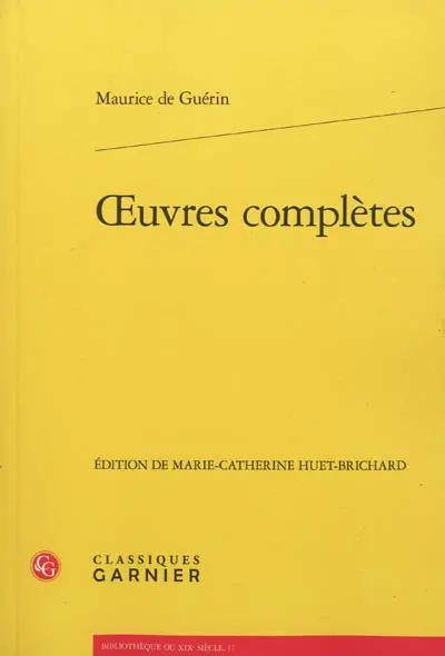Oeuvres complètes