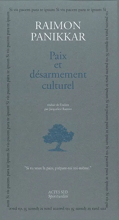 Paix et désarmement culturel