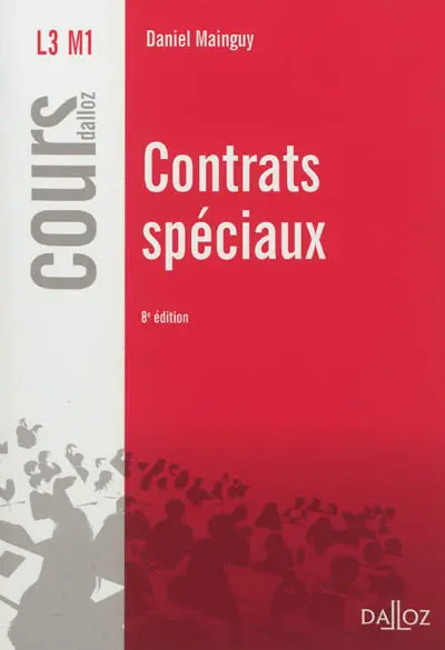 Contrats spéciaux : L3 M1 : 2012