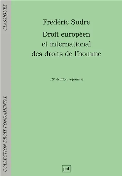 Droit européen et international des droits de l'homme