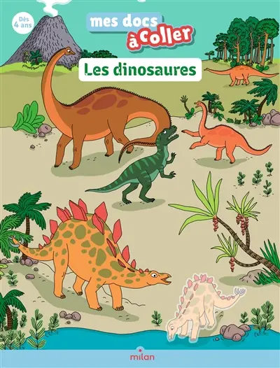 Les dinosaures : autocollants