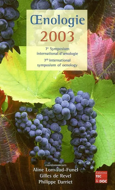 Oenologie 2003