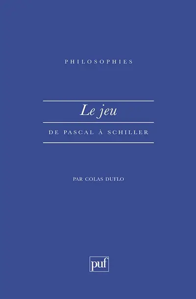 Le jeu de Pascal à Schiller