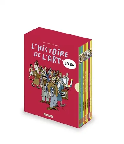 Coffret L'histoire de l'art en BD