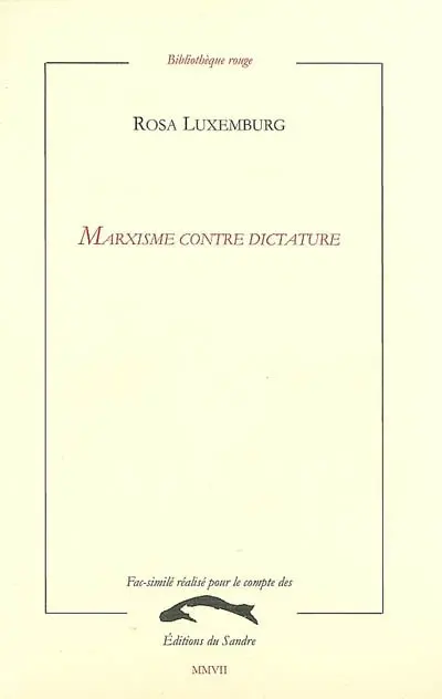 Marxisme contre dictature