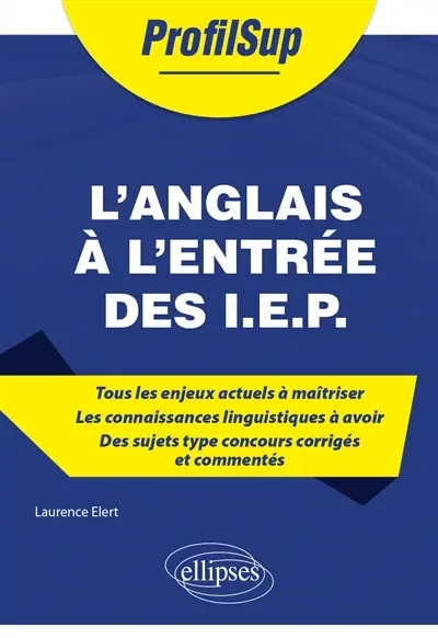 L'anglais à l'entrée des IEP
