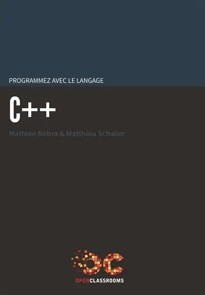 Programmez avec le langage C++