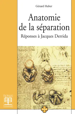 Anatomie de la séparation : réponses à Jacques Derrida