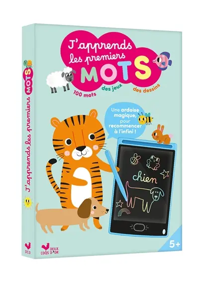 J'apprends les premiers mots : 100 mots, des jeux, des dessins
