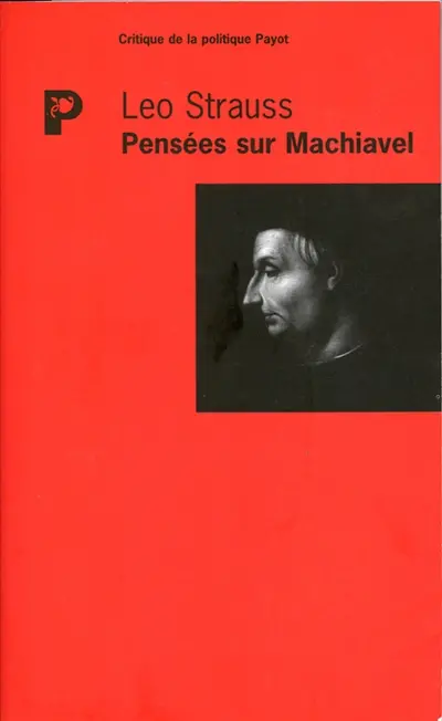 Pensées sur Machiavel
