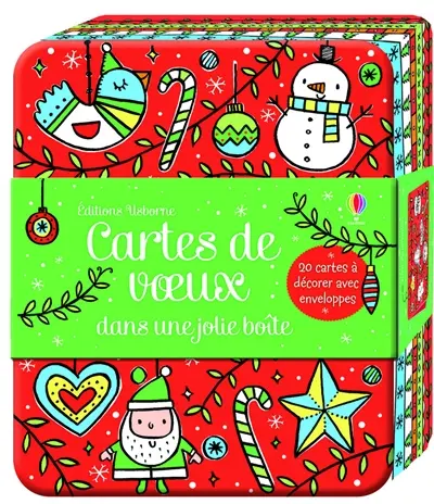 Cartes de voeux : dans une jolie boîte