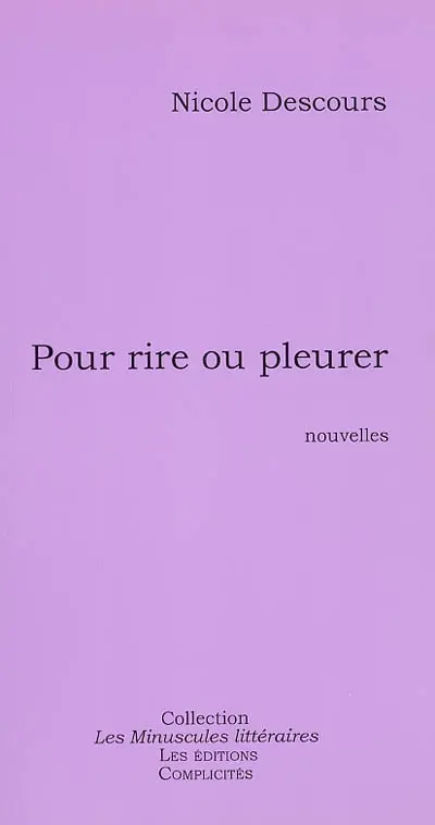 Pour rire ou pleurer