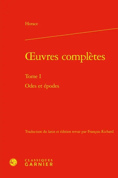 Oeuvres complètes. Vol. 1
