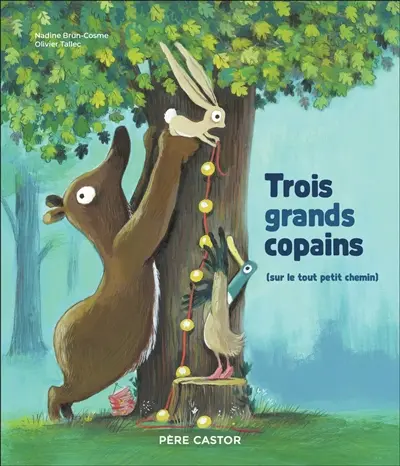 Trois grands copains (sur le tout petit chemin)