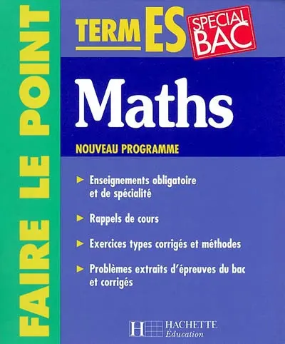Maths, terminales ES : spécial bac