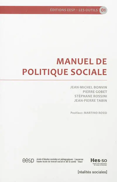 Manuel de politique sociale