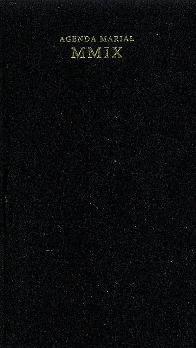 Agenda marial MMIX : 2009