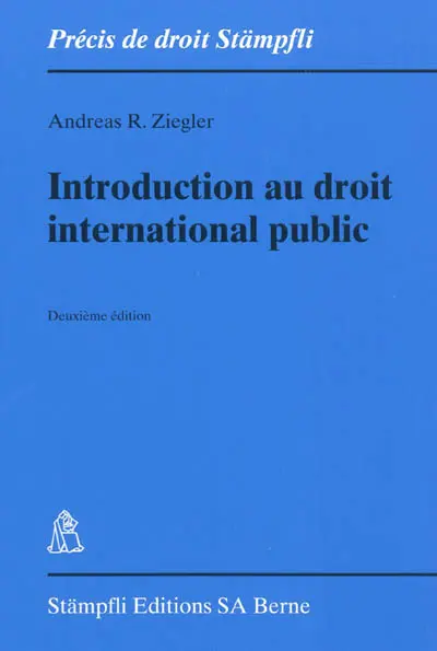 Introduction au droit international public