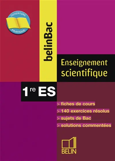 Enseignement scientifique 1re ES