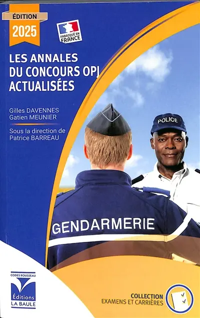 Les annales du concours OPJ actualisées