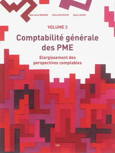 Comptabilité générale des PME. Vol. 3. Elargissement des perspectives comptables