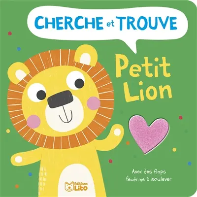 Cherche et trouve petit lion