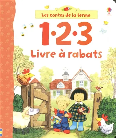 1, 2, 3, livre à rabats