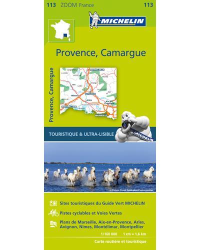 CARTE ZOOM PROVENCE, CAMARGUE