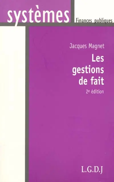 Les gestions de fait