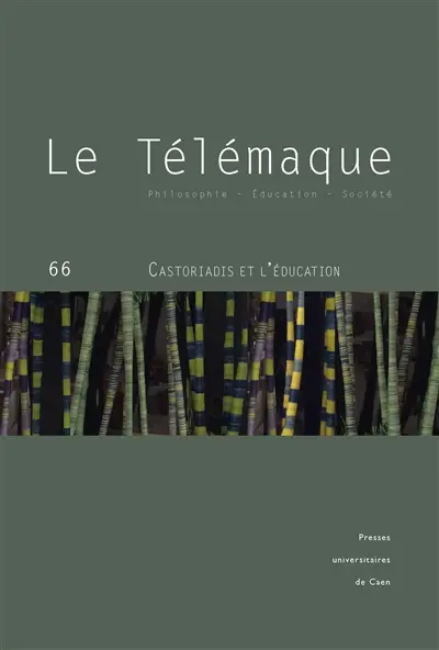 Télémaque (Le), n° 66. Castoriadis et l'éducation