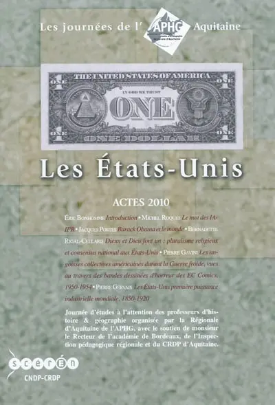 Les Etats-Unis : actes 2010