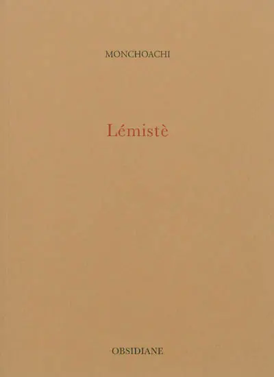 Lémistè. Vol. 1. Liber América