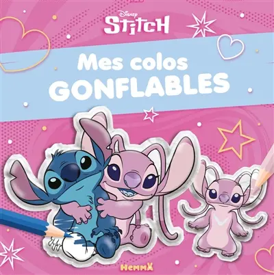Disney Stitch : Mes colos gonflables : Angel
