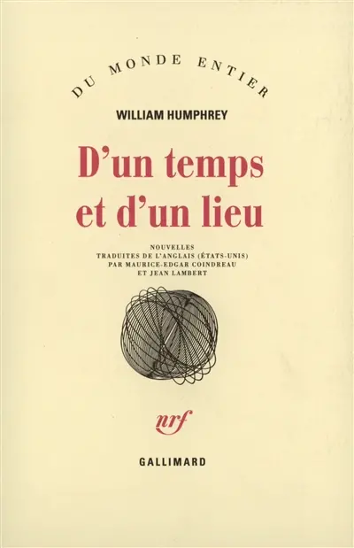 D'un temps et d'un lieu