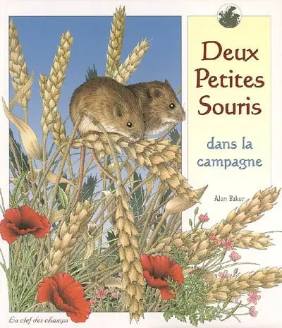 Deux petites souris dans la campagne