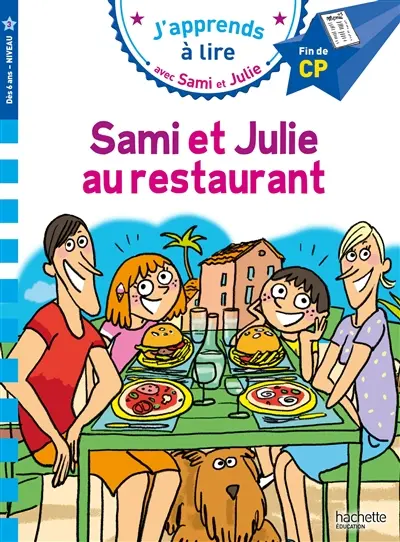 Sami et Julie au restaurant : fin de CP, niveau 3