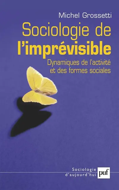 Sociologie de l'imprévisible : dynamiques de l'activité et des formes sociales